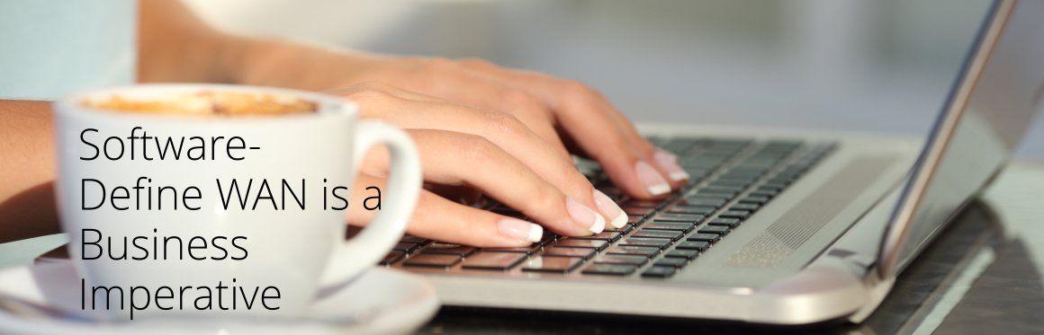 Woman's hands typing in a laptop